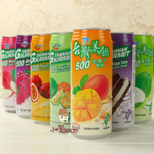 台湾饮料通天下冠禾果汁美馔芒果汁番石榴汁百香果汁490ml