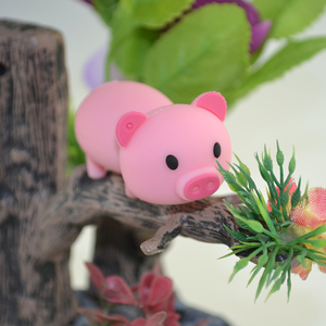 雪岩16GU盘创意卡通可爱迷你猪年u盘16g个性女生小猪礼品情侣U盘萌萌哒