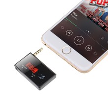 5三星车载FM调频手机FM发射器 通用苹果iPhone6plus 3.5耳机导航