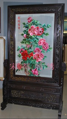 苏绣屏风双面绣正品热卖