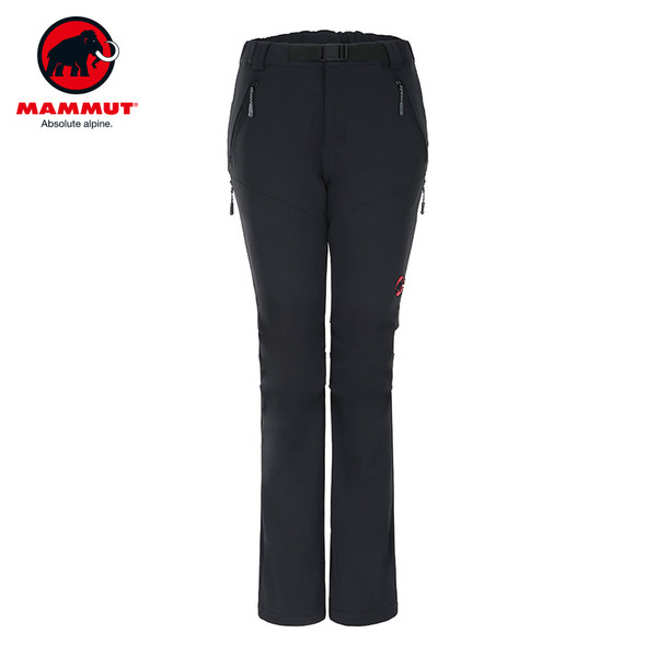 MAMMUT/猛犸象 女士户外运动防风透气弹性软壳长裤
