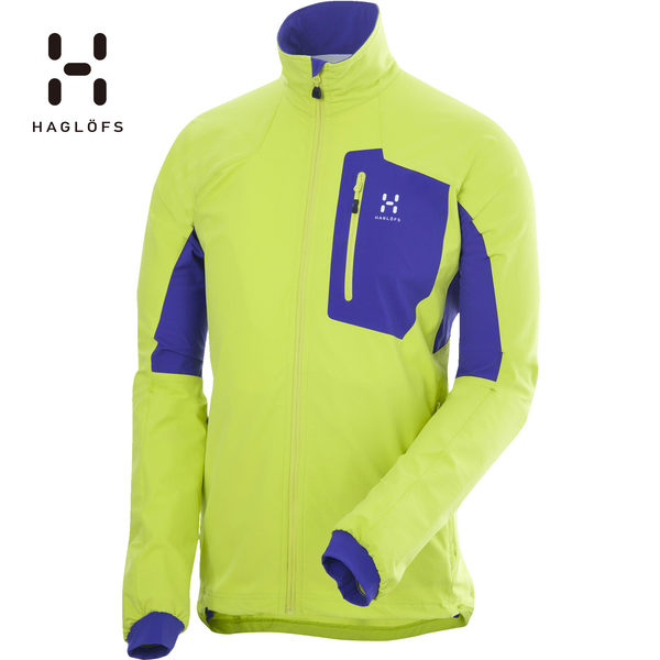 HAGLOFS/火柴棍 男款户外防风保暖舒适透气弹力立领软壳衣 601623