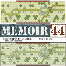 大战回忆Cadets 模型战棋地图 Saumur Memoir L13 桌游驿站