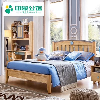儿童床单人床实木床多功能