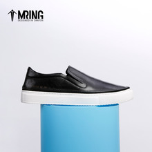 Mr.ing春秋新品纯色简便懒人休闲鞋潮流时尚舒适套脚乐福鞋A1606