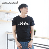 XOXO COCO 陈奕同款迅LIFE演唱会T恤潮款休闲宽松情侣款短袖T2014