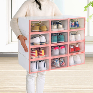 透明家用抽屉式鞋盒