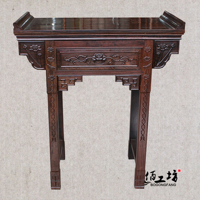 实木红木神台哪款好
