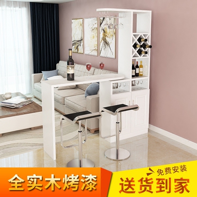 现代简约酒柜吧台组合谁买过的说说