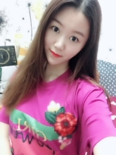 港欧时力代贴布刺绣印花棉质短袖 T恤女1GY1020630 2018春夏新款