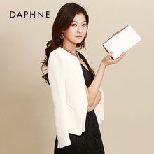 女包 Daphne/达芙妮 纯色时尚斜挎单肩宴会小包1015183057