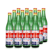 北京红星二锅头46度大二绵柔型450ml整箱清香型白酒 130元/12瓶