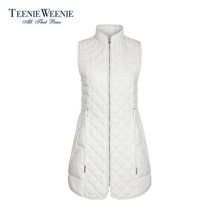 Teenie Weenie小熊冬季女装中长款棉服外套TTJP64C90Q商品大图