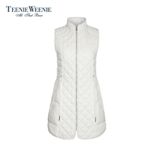 Teenie Weenie小熊冬季女装中长款棉服外套TTJP64C90Q图片