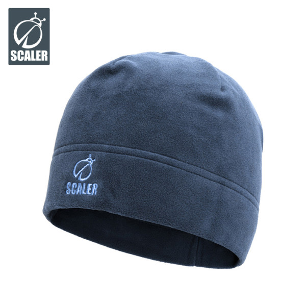 SCALER思凯乐秋冬休闲保暖防风摇粒绒帽子男女骑行跑步帽S6213160