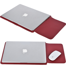 苹果电脑包macbook12内胆包air13.3mac13笔记本11寸pro15?;ぬ?4英寸皮套公文包男小清新可爱女简约便携时尚