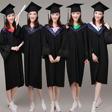 演出服学士服学位服文理科硕博士服毕业照礼服送垂布学士帽子