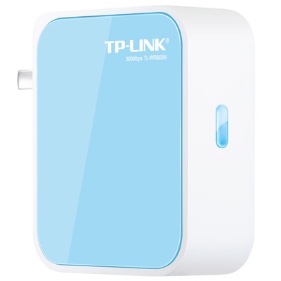 TP-LINK TL-WR800N 300M迷你型无线路由器 IPAD手机旅行酒店便携