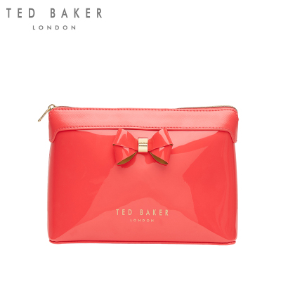 TED BAKER 女士时尚潮流纯色皮包化妆包便携化妆袋