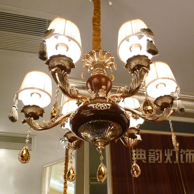 红木家具客厅配灯具618大促