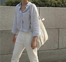 简约帆布包男女通用ins单肩包购物袋学生手提包大容量潮文艺大包