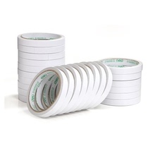 10Y双面强力胶纸 办公用品 两面胶 1.2cm 得力30401棉纸双面胶带