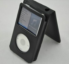 3代160G?;ぬ譾ideo30G上下开皮套配腰夹 120 classic80 苹果ipod