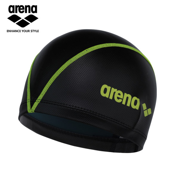 arena阿瑞娜 进口双材质游泳帽 舒适男士专用泳帽舒适 游泳装备