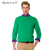 甘特春秋款 圆领净色毛衣多色可选舒适休闲 男士 GANT 83071