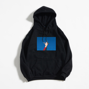 男生连帽套头卫衣