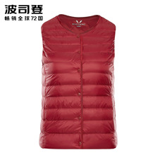 波司登羽绒马甲女秋冬新款中老年保暖背心马夹内穿坎肩B80130010图片