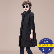 秋比冬装新款棉服上衣外套2018韩版立领中长款宽松袄子大衣好看潮图片