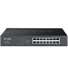 TP-LINK 16口全千兆交换机TL-SG1016DT桌面式1000M