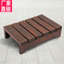 汇联多功能实木高台阶脚踏板淋浴室防滑垫脚阳台放搭脚搁脚换鞋凳