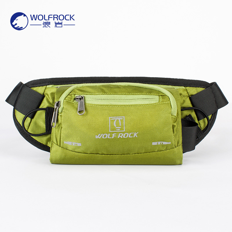 Wolf Rock Men's and Women's Outdoor Waistpack, Fitted Waistpack, Sports Small Bag, Water Bottle Waistpack, Running Bag