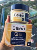 现货 德国Balea芭乐雅Q10系列 经典深层保湿抗氧化抗皱晚霜 50ML