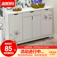 柜收纳简约现代门厅玄关柜多功能仿守揪济型家用鞋 简易门口鞋