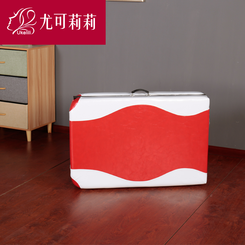 折叠美容床便携式手提纹绣美容院专用可折叠简