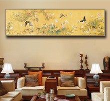 新款印花DMC十字绣套件客厅卧室书房挂画名画国画郎世宁百蝶图