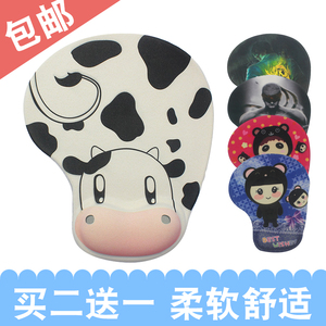 【纯橡胶】卡通鼠标垫可爱鼠标垫电脑鼠标垫加大橡胶布鼠标垫护腕