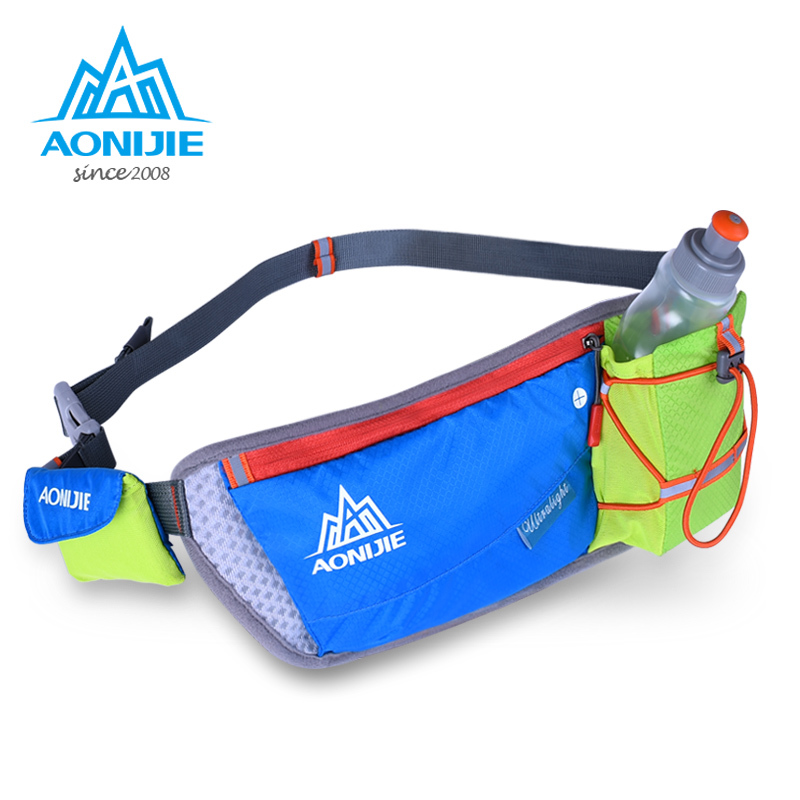 Sports waist pack, running waist pack, water bottle, outdoor cycling for men and women, marathon equipment, marathon belt, mobile phone bag