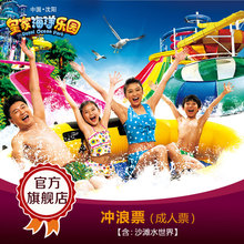 冲浪票 抚顺室内水乐园 沈阳夏威夷沙滩冲浪馆 皇家海洋乐园门票