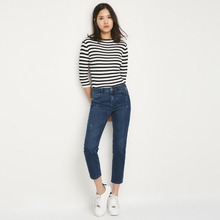 117149529 女装 磨旧直筒九分牛仔裤 ONLY2018年新品