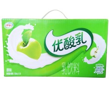 原味酸奶250ml 打折ad钙 整箱促销 包邮 5月产伊利优酸乳24盒
