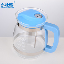冲奶器恒温调奶器玻璃单壶身配件冲奶粉器通用玻璃水壶体可测温度