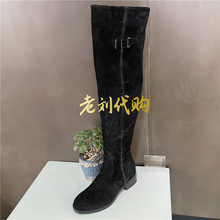 国内代购 时尚 千百度女鞋 专柜正品 过膝长靴A7580308 冬款 A7680308
