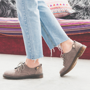 Grace gift单鞋女可爱猫咪平底鞋