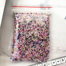 diy彩色小米珠一包10元 厂家直销整包更优惠 2mm混色十字绣米珠