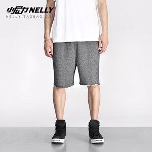 夏季新款日系针织潮男短裤