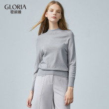 GLORIA/歌莉娅2018年冬季半高领羊毛衫18CC5J080图片